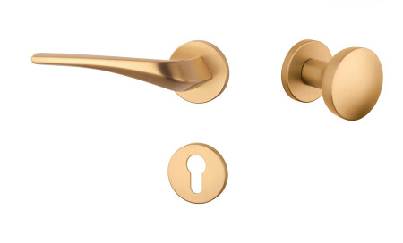 Türbeschlag MP Dalia - R 7S (OLS - Messing gebürstet)