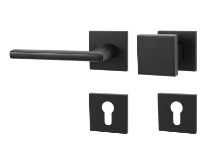 Türbeschläge MP - PRIMA - HR SQ6 (BS - Mattschwarz)