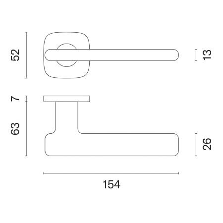 Türbeschläge MP AS - MARANTA - QR 7S (NP - Nickel Pearl)