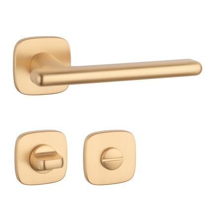 Türbeschläge MP AS - MARANTA - QR 7S (OLS - Gebürstetes Messing)