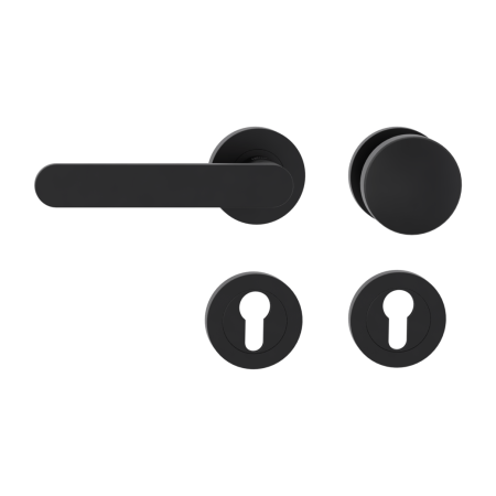Türbeschlag MP GK - AVUS GK4 - R (Graphitschwarz)