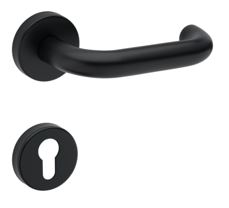 Türbeschlag MP TI - COSLAN - R 2000 (BS - Schwarz matt)