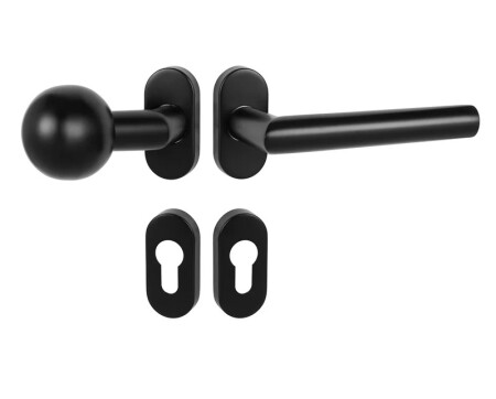 Türbeschlag MP Favorit - UOR (SCHWARZ MATT)