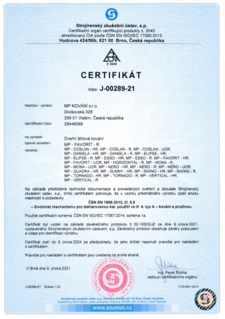 Türbeschlag MP Favorit - UOR (SCHWARZ MATT)