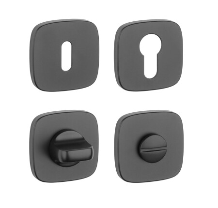 Türrosette MP AS - QR 7S (BS - Mattschwarz)