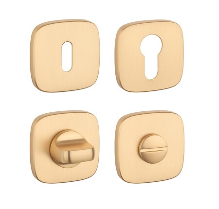 Türrosette MP AS - QR 7S (OLS - Messing gebürstet)