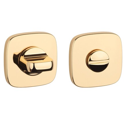 Türrosette MP AS - QR 7S (OLV - Poliertes lackiertes Messing)