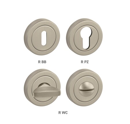 Türrosette MP TI - R geteilt (NP - Nickel Perle)