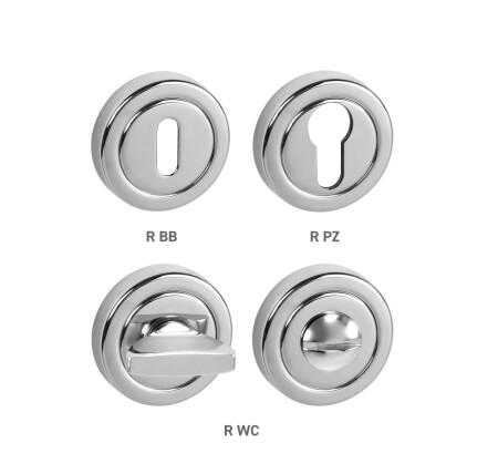 Türrosette MP TI - R geteilt (OC - Chrom Glanz (03)