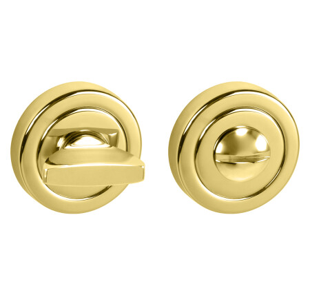 Türrosette MP TI - R geteilt (OLV - Messing poliert lackiert)