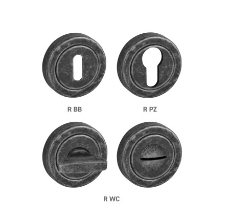 Türrosette MP TI - R geteilt (OGA - Antikgrau)