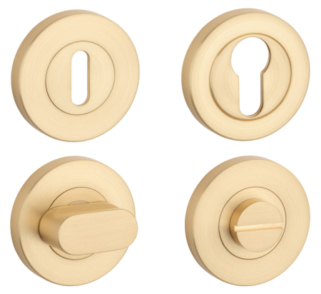 Türrosette MP SH - R PRO 8 MM (OLS - Messing gebürstet)