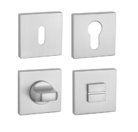 Türrosette MP AS - HR 5S (OCS - Gebürstetes Chrom)