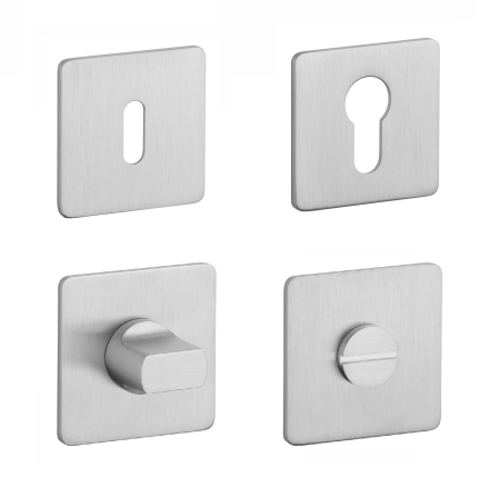 Türrosette MP SH - HR 3SM (BN - Edelstahl gebürstet)