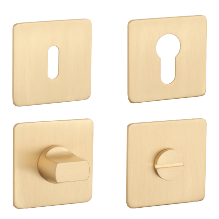 Türrosette MP SH - HR 3SM (OLS - Messing gebürstet)