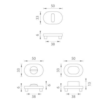 Türrosette MP MPK - IMPRESSA - OR (CUM - Mattkupfer)