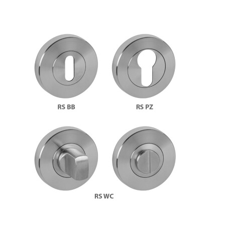 Türrosette MP - RS (BN - Edelstahl gebürstet)