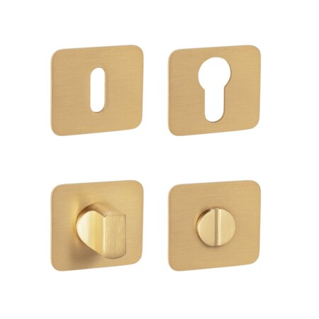 Türrosette für MP GK - ONE - HR Griff (OLS - Gebürstetes Messing)