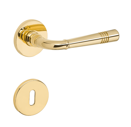 Türbeschläge MP TI - DIADEM - R 4009 5S (OLV - Poliertes, lackiertes Messing)