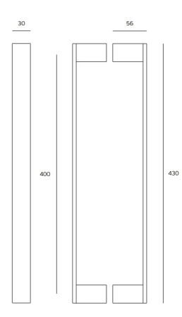 Türgriff MP JNF - IN.07.153.D (TG - Titangold)