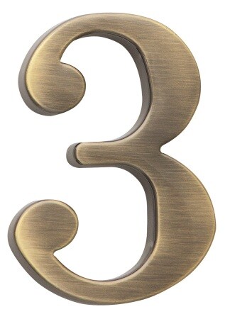 Hausnummern COBRA - 10 cm (OFS)