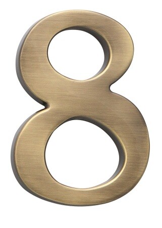 Hausnummern COBRA - 10 cm (OFS)