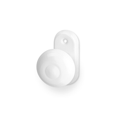 ACT-Kugel auf Rosette, bemalt (WEISS)