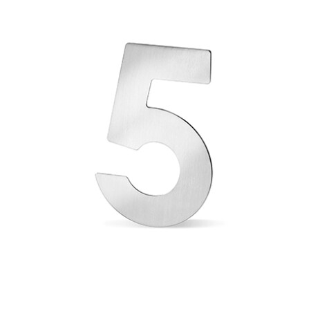 Fassadennummern ACT - 12 cm (Edelstahl)
