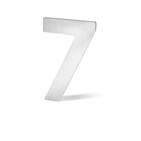 Fassadennummern ACT - 12 cm (Edelstahl)