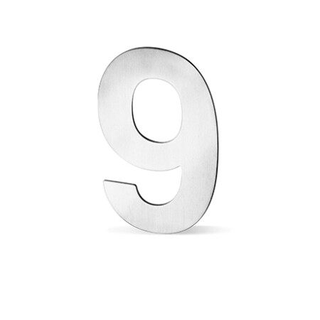 Fassadennummern ACT - 12 cm (Edelstahl)