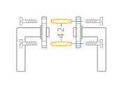 Türbeschlag ACT Leipzig R (BRONZE)