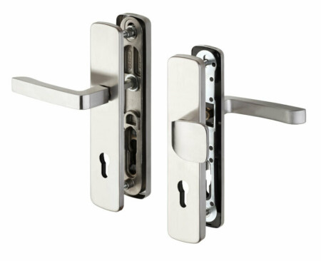 Sicherheitsbeschläge ROSTEX RX 802 ASTRA (CHROM EDELSTAHL POLIERT)