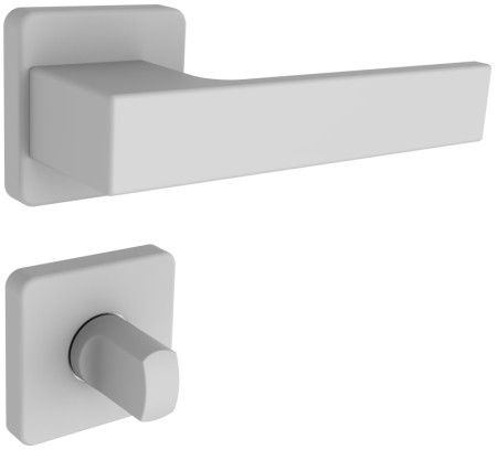 Türbeschlag ROSTEX RAVENA / H mit Stiften (WEISS)