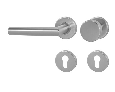 Türbeschläge MP Favorit - R (GEGRÜNDTER EDELSTAHL)