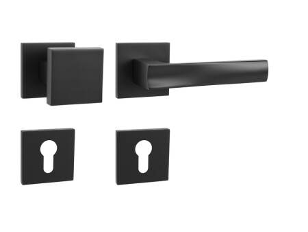 Türbeschlag MP Holly HR SQ6 (NP - BS - Mattschwarz)