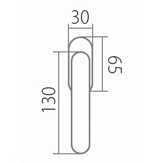 Fensterbeschlag TWIN LOFT H 1803 RO (E)