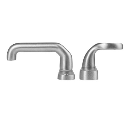 MPK Schutzbeschlag - SECURO A04 PLUS - USO M1 COSLAN (F9 - Edelstahl eloxiert) - mit Abdeckung