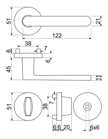 Türbeschläge RICHTER Como (NIMAT)