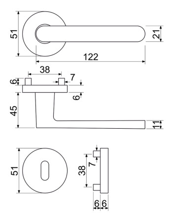 Türbeschläge RICHTER Como (NIMAT)