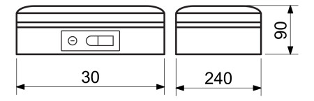 Stahl-Geldkassette mit Hebel RICHTER LC.300 (mattschwarz)