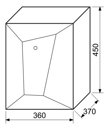 Feuerfester Stahltresor mit elektronischem Fingerabdruckschloss RICHTER RS.45.DE.FIN.FF