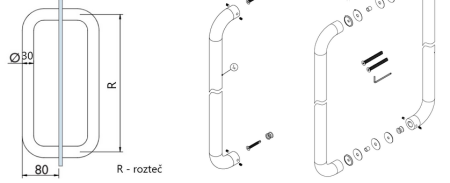 TÜRGRIFF ZWEI BA 003D (E)