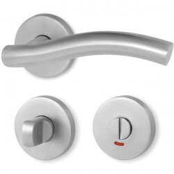 HOLAR Türbeschläge mit runder Rosette MT 10 (Edelstahl)