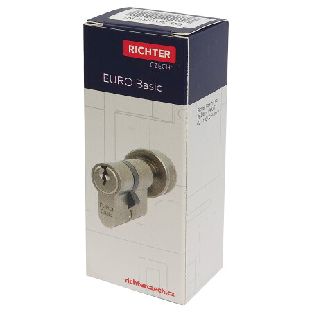 Zylindrischer Bauknopf-Einsatz Richter EURO BASIC RC1