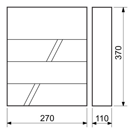 Briefkasten RICHTER BK.524.WO.AM (mattes Anthrazit mit Holzdekor)