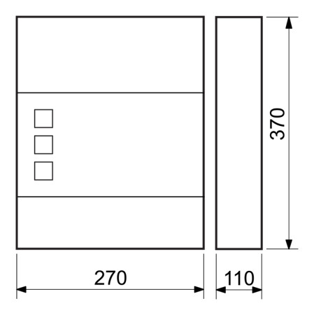 Briefkasten RICHTER BK.525.G.AM (mattes Anthrazit)