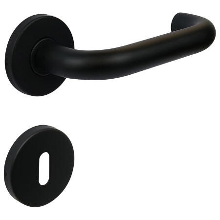 Türbeschläge RICHTER RK.U-FORM (schwarz)