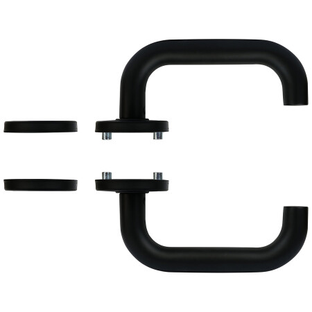 Türbeschläge RICHTER RK.U-FORM (schwarz)