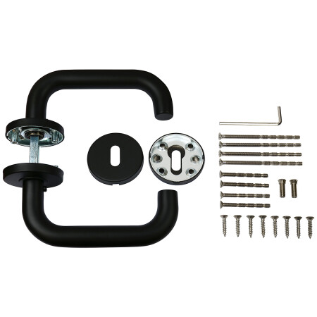 Türbeschläge RICHTER RK.U-FORM (schwarz)