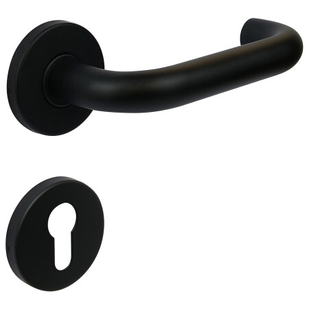 Türbeschläge RICHTER RK.U-FORM (schwarz)